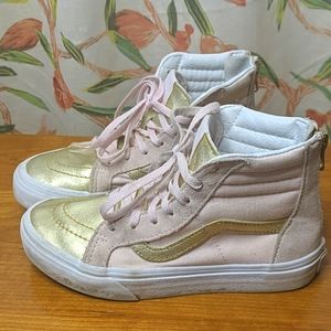Vans high top, kids size 2